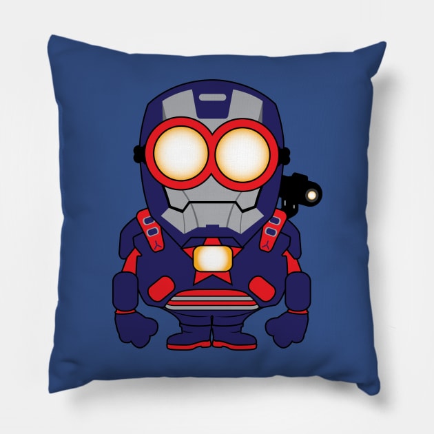 Iron Minion Patriot Pillow by Mile High Empire