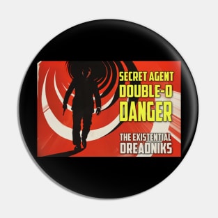 Secret Agent Double-0 Danger Pin