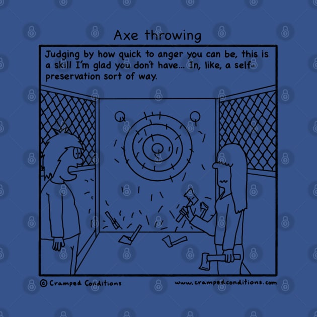 Axe throwing by crampedconditions