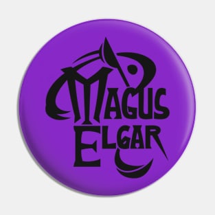 Magus Elgar Logo Black Pin