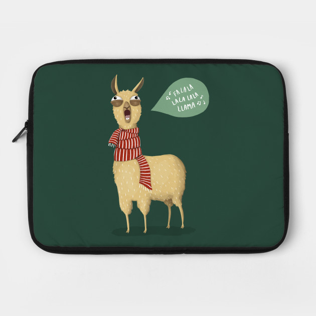 llama laptop case