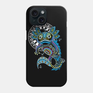 huichol axolotl Phone Case