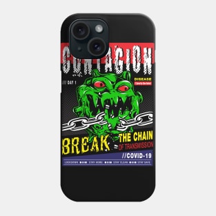 CONTAGION Phone Case