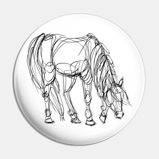 Little Line Horse Pin