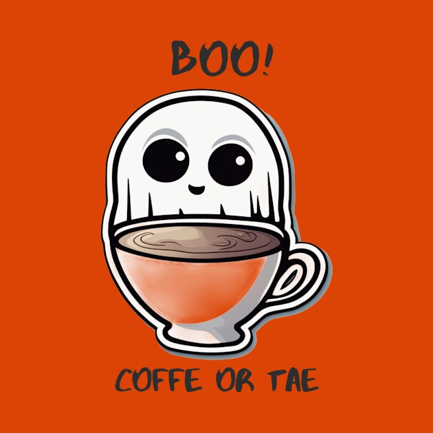 BOO coffee or tea design! by blizz.unknown.store@gmail.com