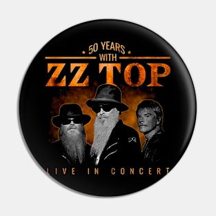 ZZTops Rock Band 50 Pin