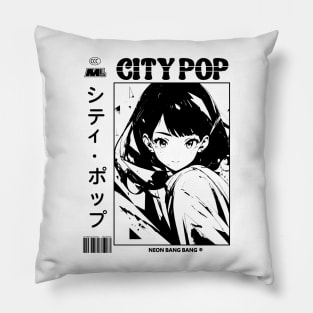 City Pop #4 Pillow