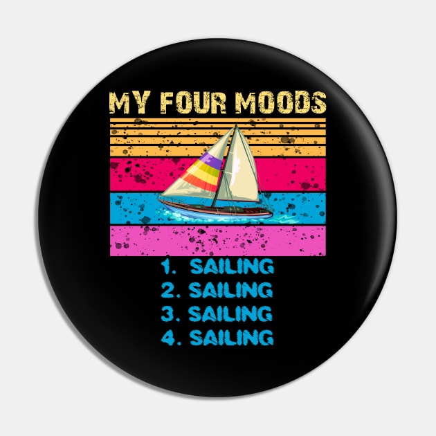 Funny Sailing Boat Pin by Imutobi