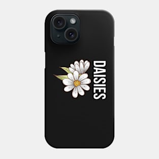 Daisies Minimalist Flora Positive Vintage Retro Phone Case