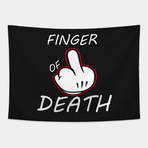 Finger of Death Tapestry by partjay