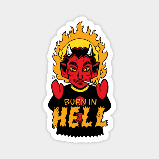 Devil Puppet: Burn in Hell Magnet