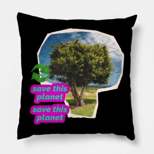 Save the Planet Pillow