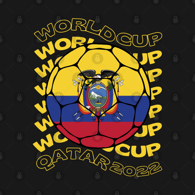 Ecuador World Cup by footballomatic