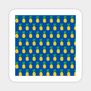 Blue Pineapple Magnet