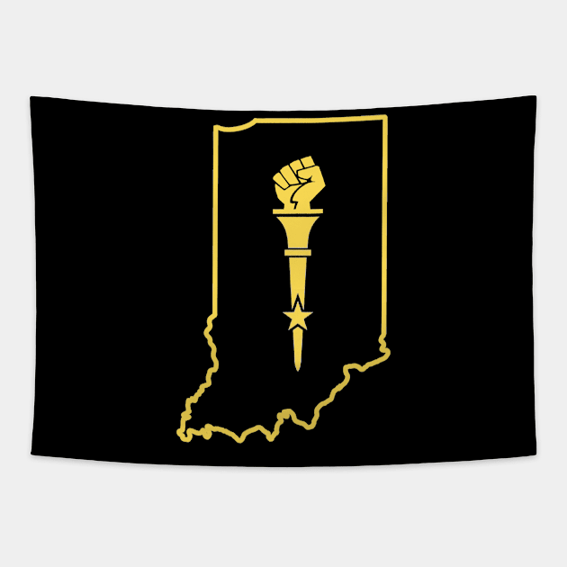 Indiana Power 2 Tapestry by InNate Designs