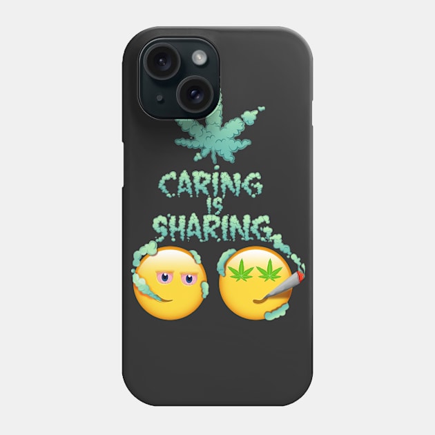 Caring is sharing Phone Case by Harsimran_sain