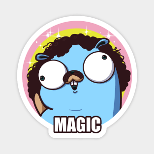 Golang Gopher Magic Magnet