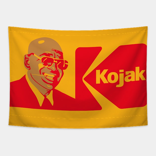 Kojak Instant Camera Tapestry by Alema Art