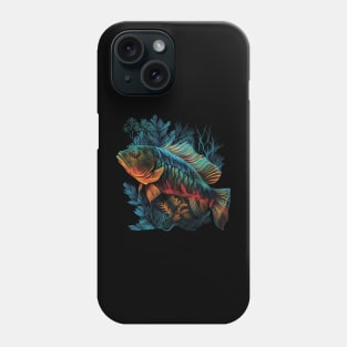 Peacock bass fishing Phone Case