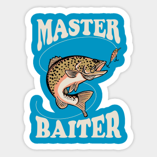 Master Baiter Stickers for Sale