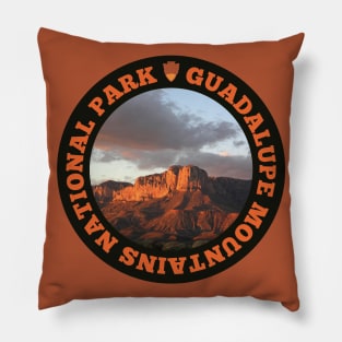 Guadalupe Mountains National Park circle Pillow