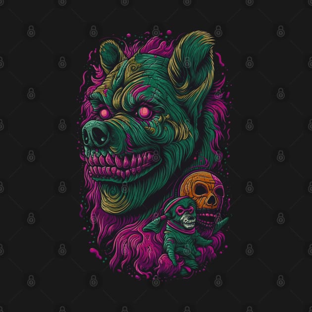 Creepy Zombie Dog by Allbestshirts