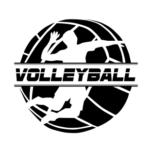 Volleyball Black Version T-Shirt