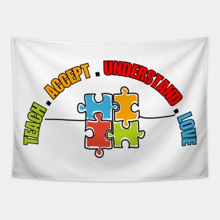 Teach Accept Understand Love Tapestry