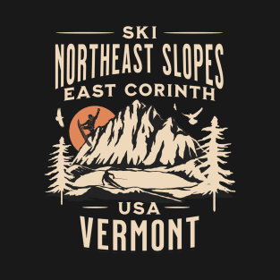 Okemo Mountain ski and Snowboarding Gift: Hit the Slopes in Style at Ludlow, Vermont Iconic American Mountain Resort T-Shirt