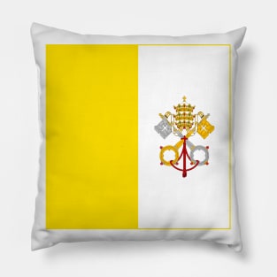 Flag of Vatican Pillow