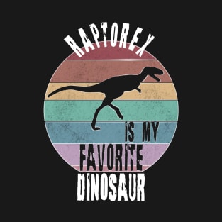 Raptorex is my Favorite Dinosaur T-Shirt