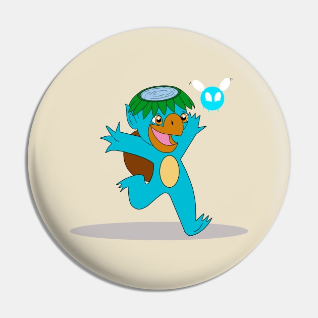 Beaks The Kappa Pin by garciajey