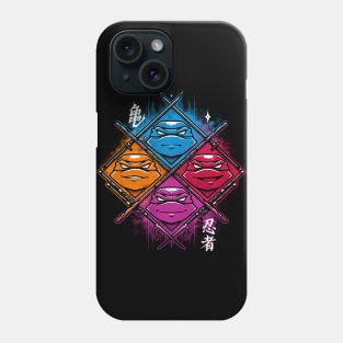 4 TURTLES Phone Case