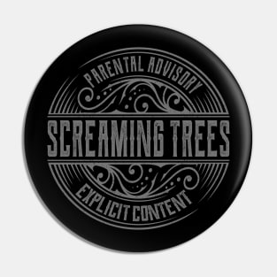 Screaming Trees Vintage Ornament Pin