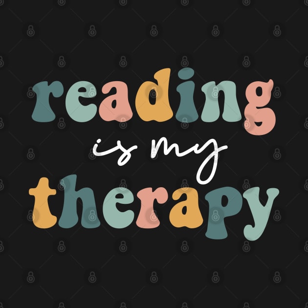 Reading Is My Therapy by armodilove