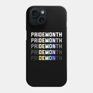PriDEMONth Genderfaun Phone Case