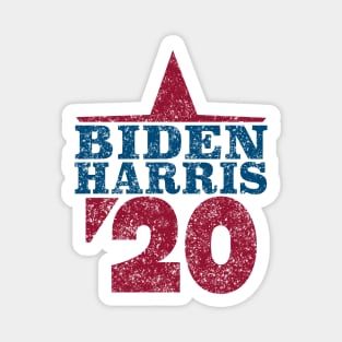 Joe Biden 2020 and Kamala Harris On One Ticket Distressed Magnet