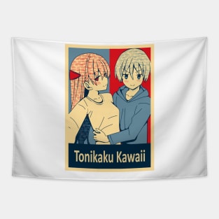 Tonikaku Kawaii - Anime Poster Tapestry