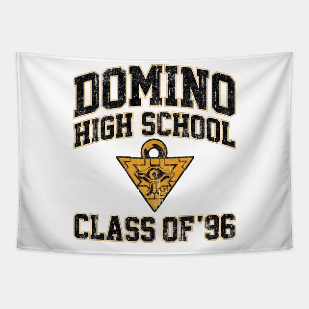 Domino High School Class of 96 (Variant) Tapestry by huckblade