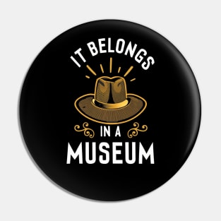 It Belongs in a Museum - Adventure Pin