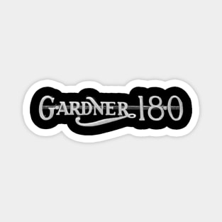 Gardner 180 classic commercial engine logo Magnet