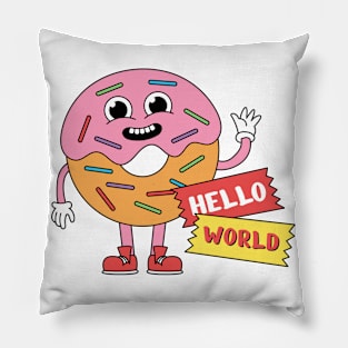 Hello World - 2 Pillow