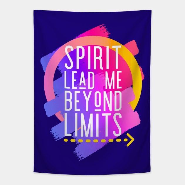 Spirit Lead Me Tapestry by The Good Message Store