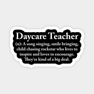 Daycare Teacher Definition Magnet