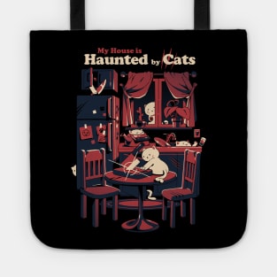 Haunted by Cats - Halloween Cat Tote