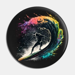 Temporal Surfer No. 1 Pin