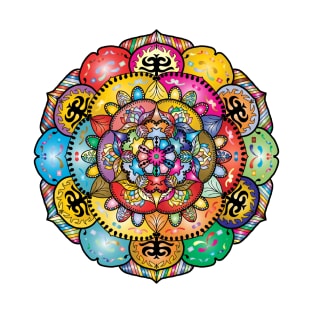 The best colorful mandala ever ! T-Shirt