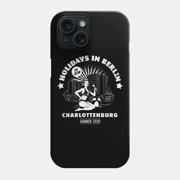 Berlin Summer Holidays Phone Case by Black Tee Inc