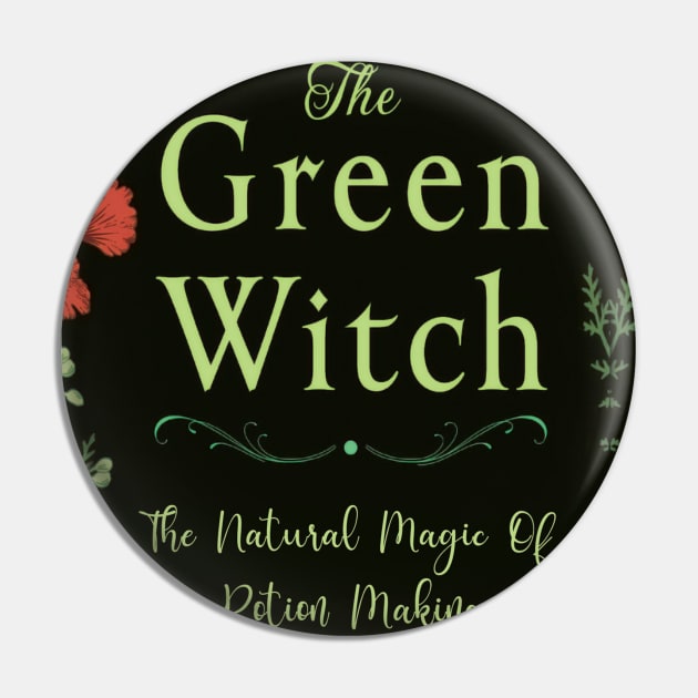 Witchcraft Pin by LindenDesigns