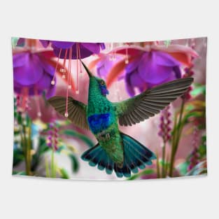 Hummingbird Tapestry